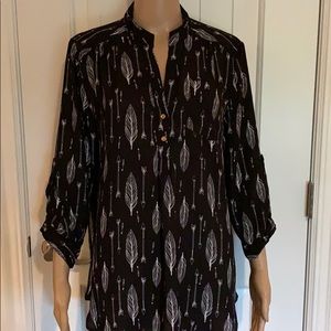 Black see-through wishful park shirt